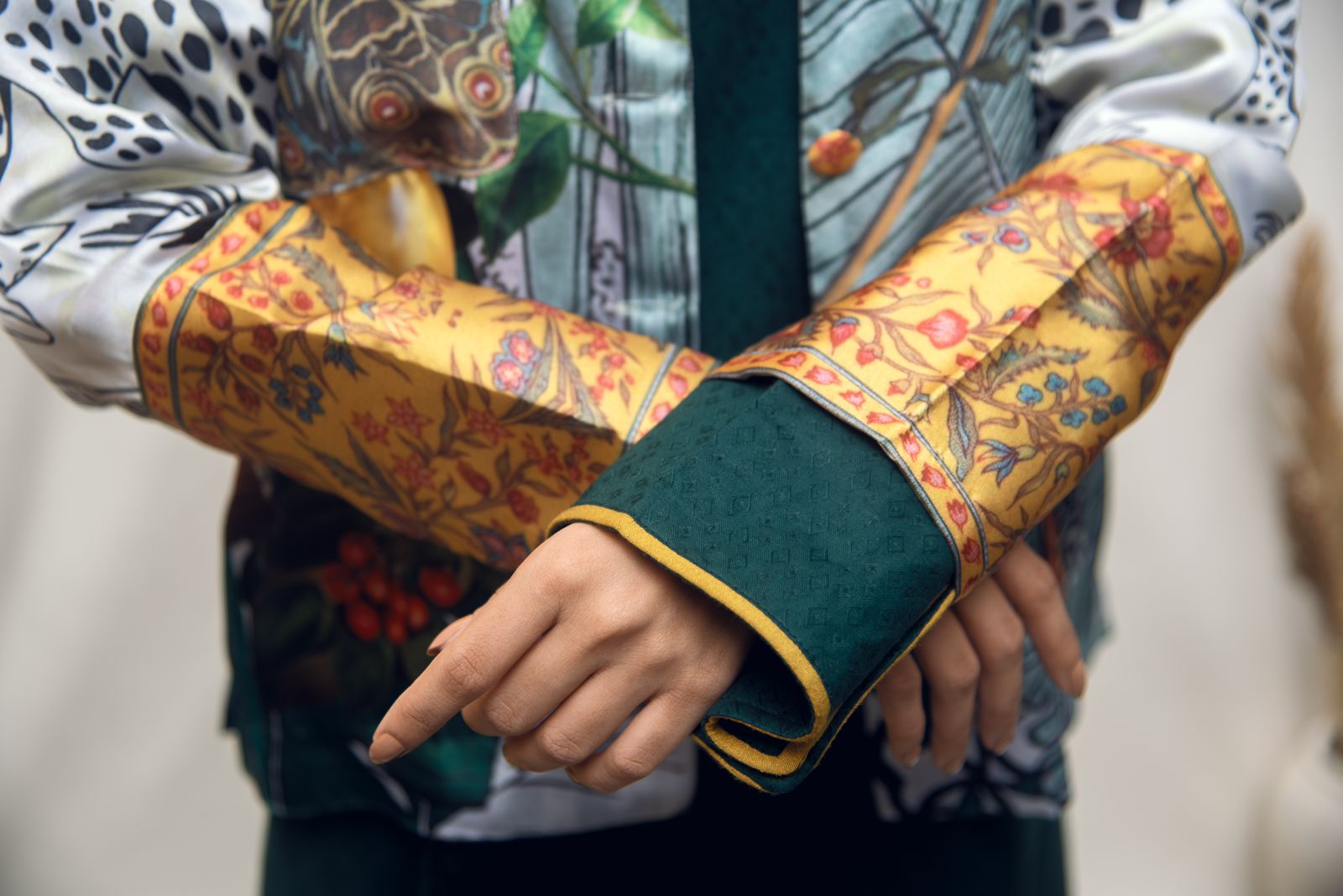 Flamingo Print Jacket - Image 3